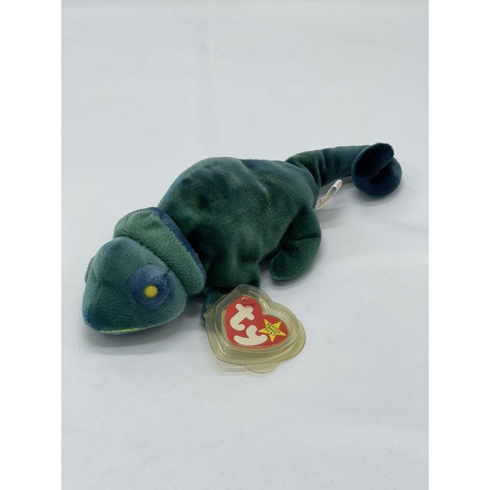 TY Beanie Baby Rainbow The Chameleon 1997 Vintage 90's‎